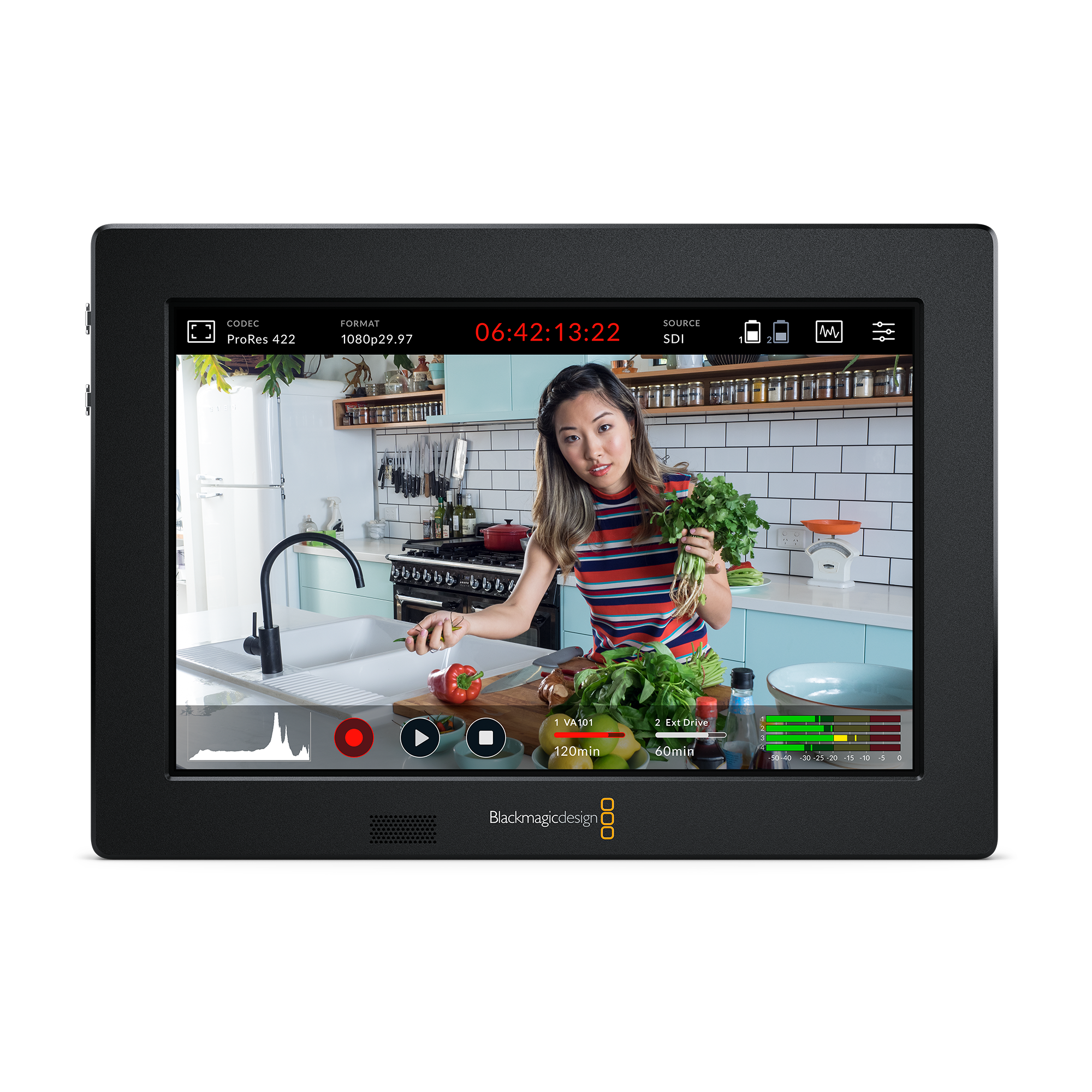 Blackmagic Design Video Assist 3G-SDI/HDMI 7" Recorder/Monitor