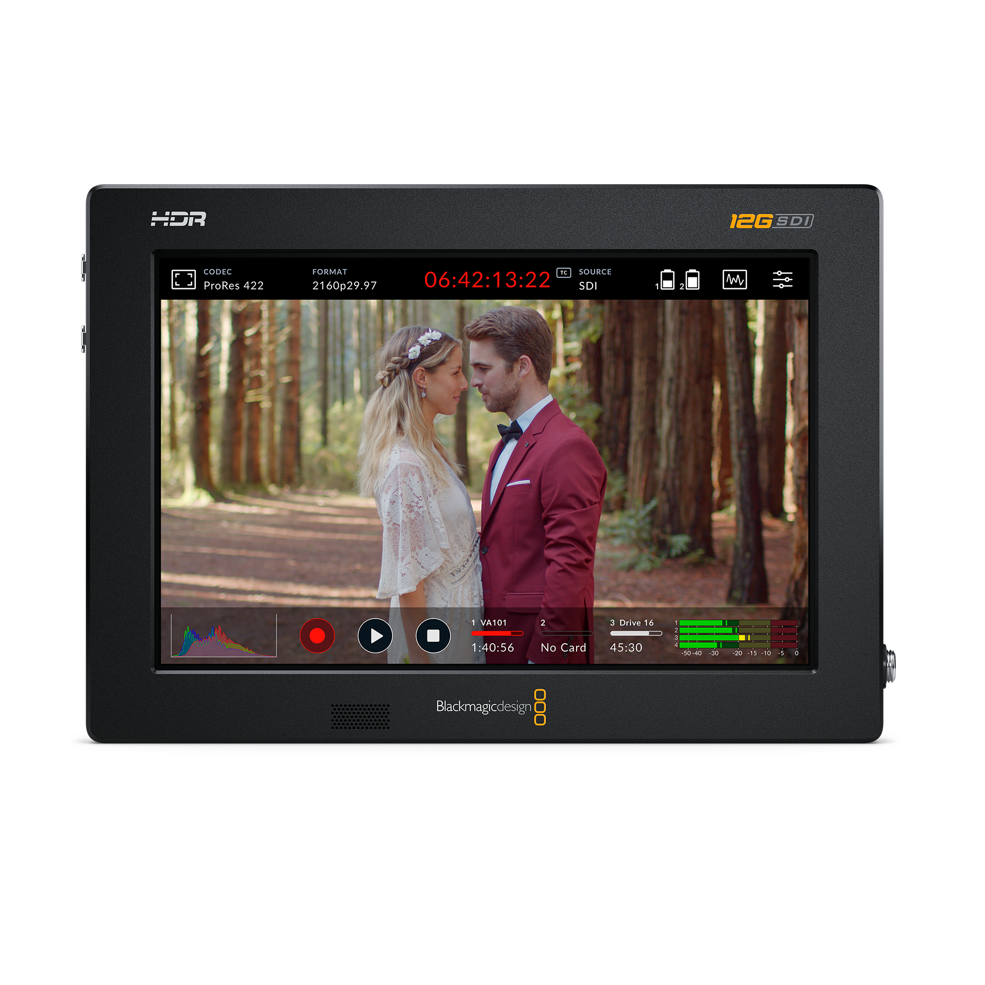 Blackmagic Design Video Assist 7" 12G-SDI/HDMI HDR Recording Monitor