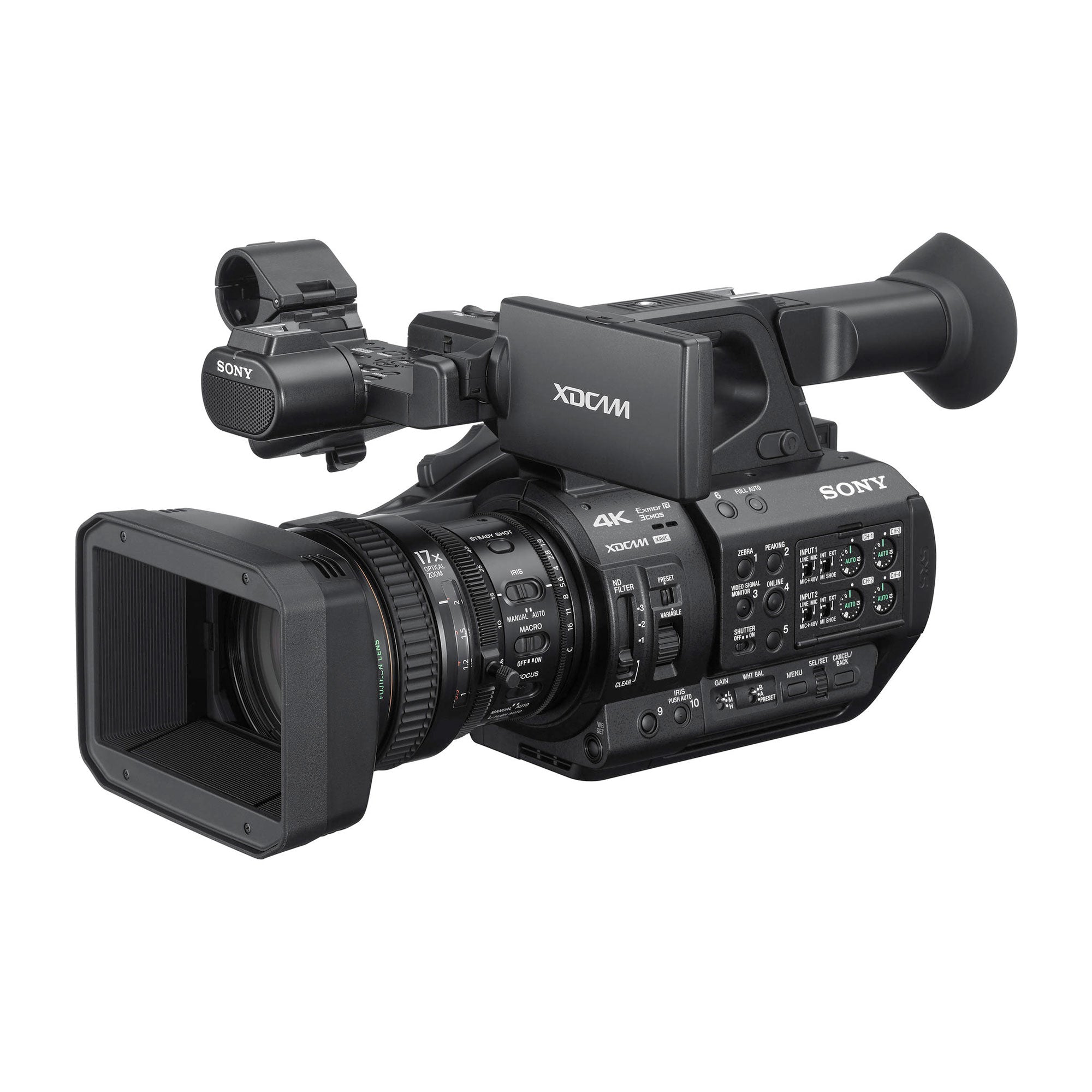 Sony PXW-Z280 4K 3-CMOS 1/2" Sensor XDCAM Camcorder