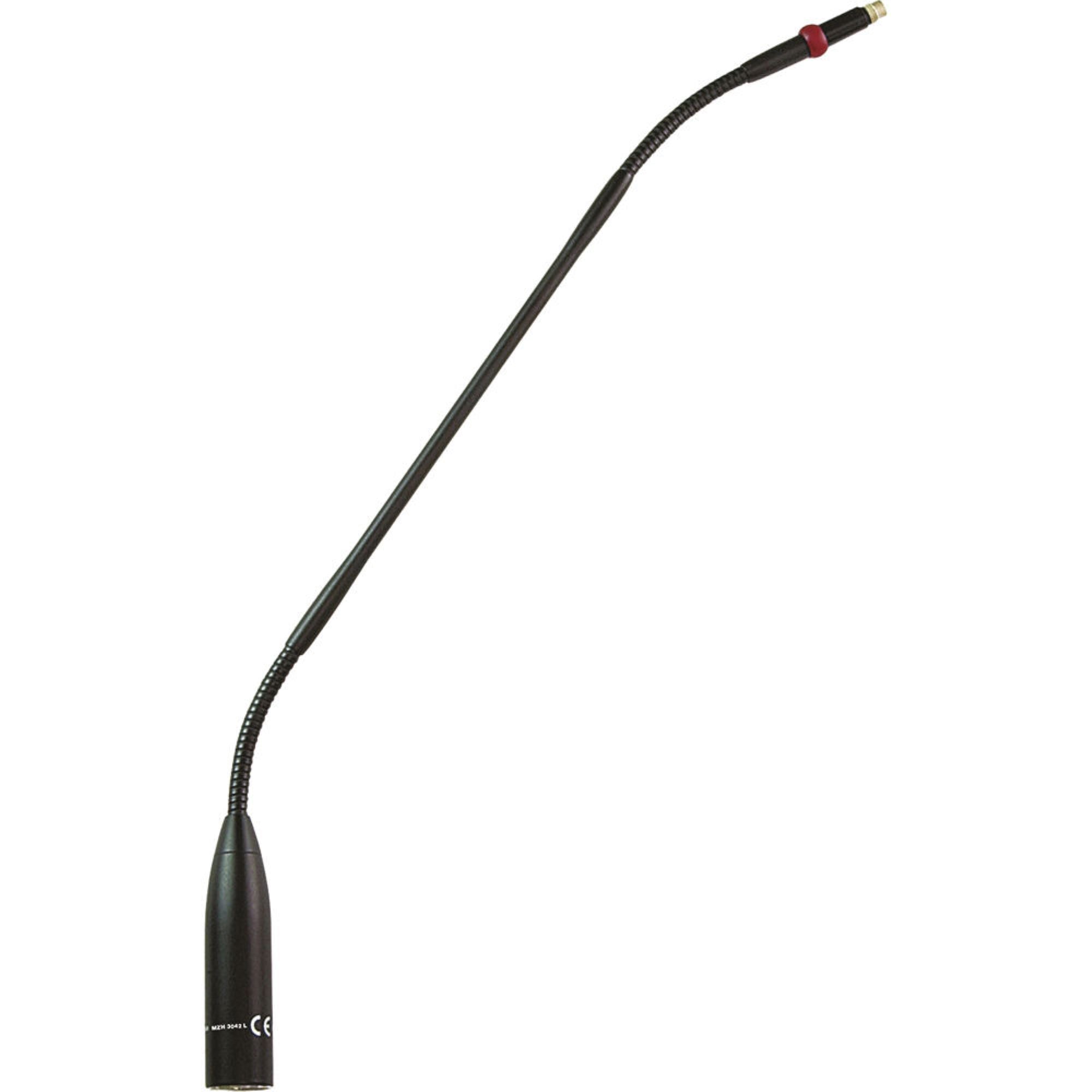 Sennheiser MZH 3072 Gooseneck, Matte Black, Two Flexible Sections, 700mm, XLR-3