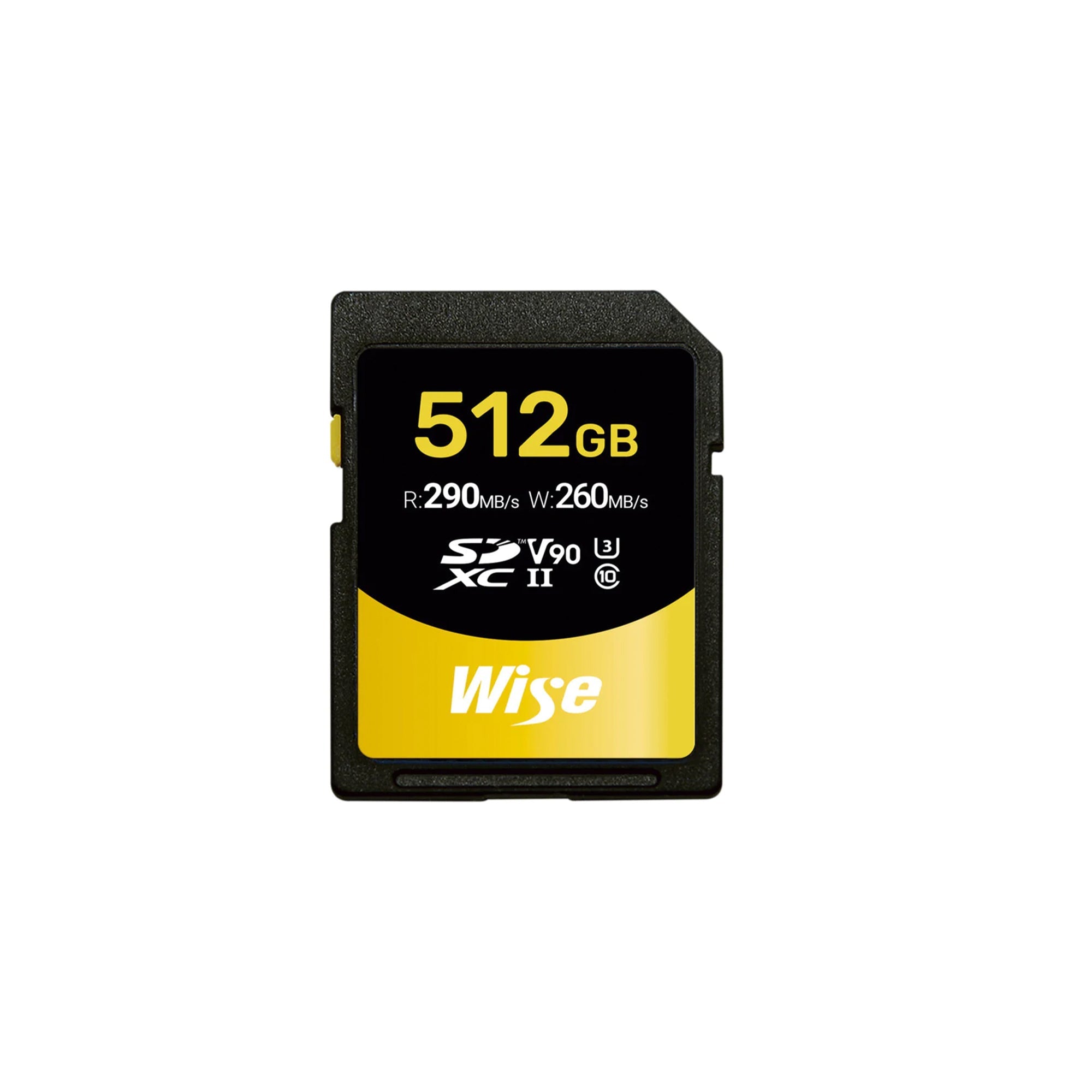 Wise Advanced 512GB SD-N UHS-II SDXC Memory Card