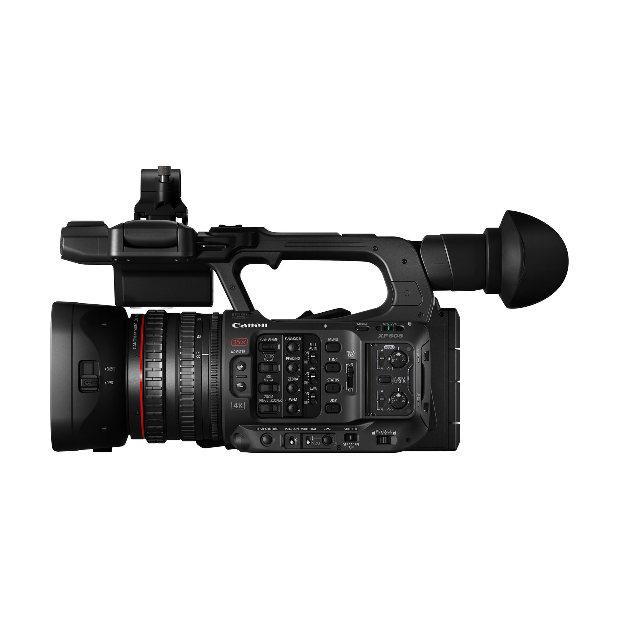 Canon XF605 UHD 4K HDR Pro Camcorder