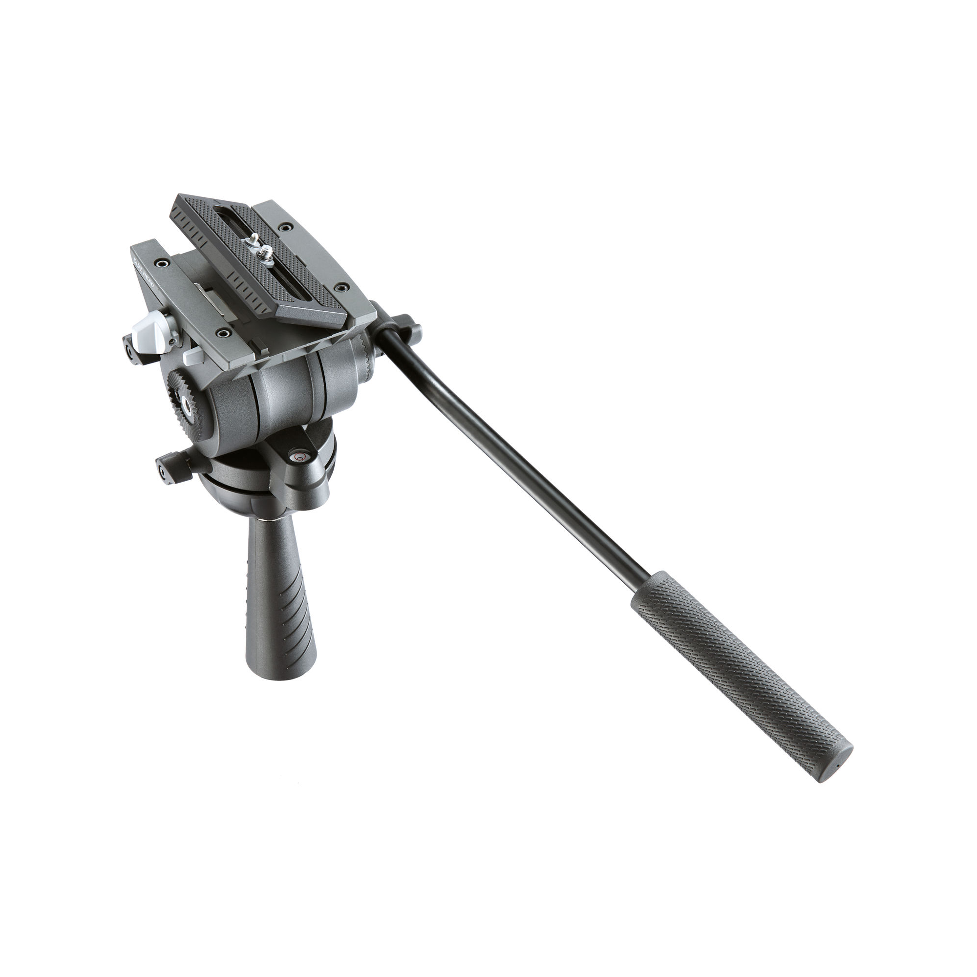 Libec 75mm ball and flat base video head with a pan handle, payload 5kg