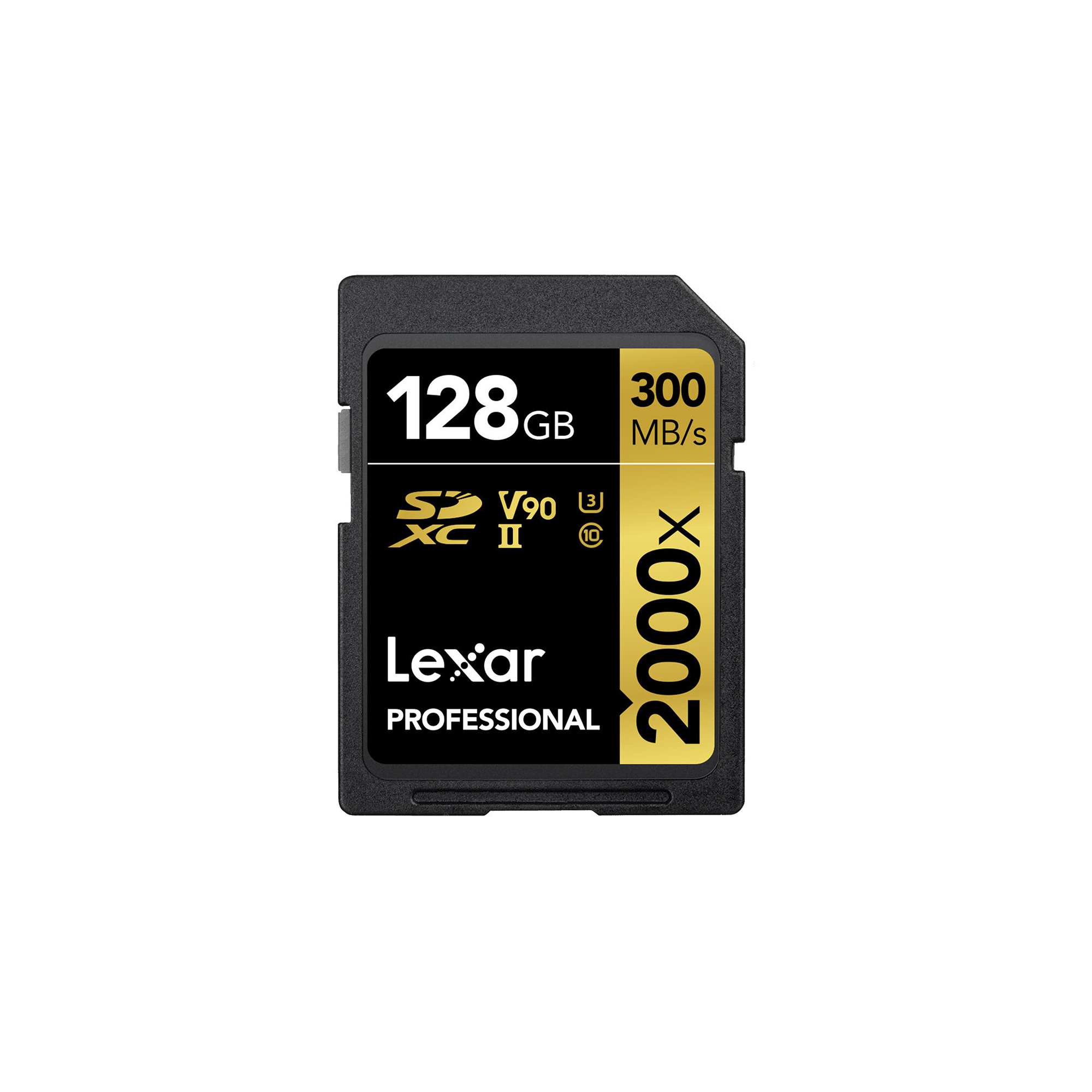Lexar 128GB Professional 2000x UHS-II SDXC Memory Card