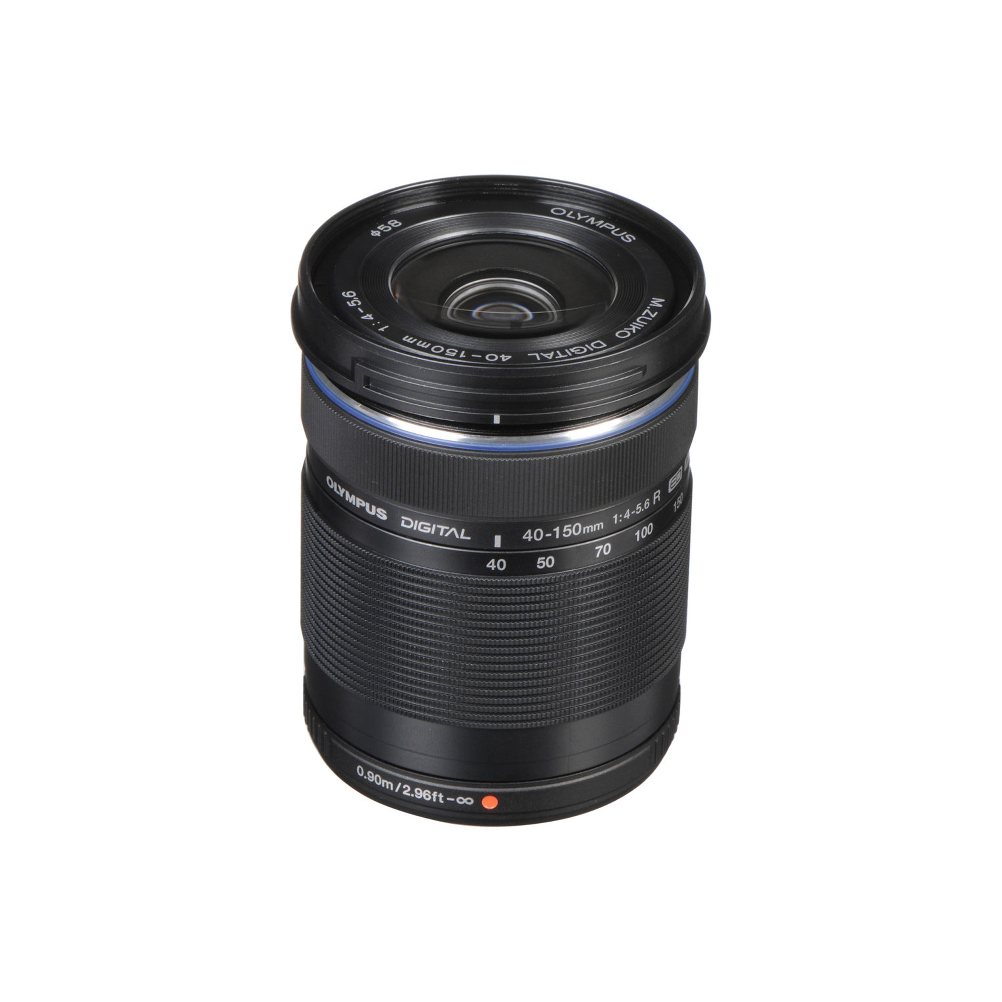 Olympus M.Zuiko Digital ED 40-150mm f/4-5.6 R Lens (Black)