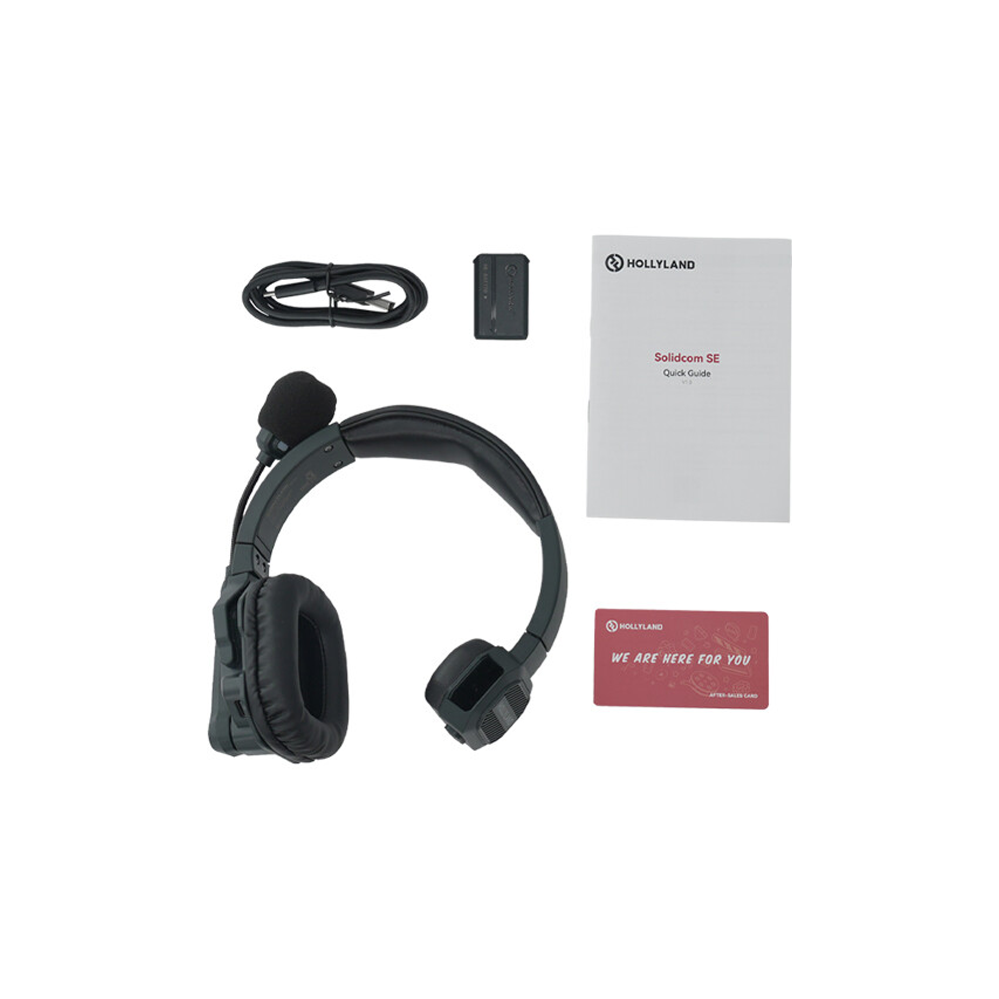 Hollyland Solidcom SE-Remote Headset - Noise Cancelling Headset Intercom