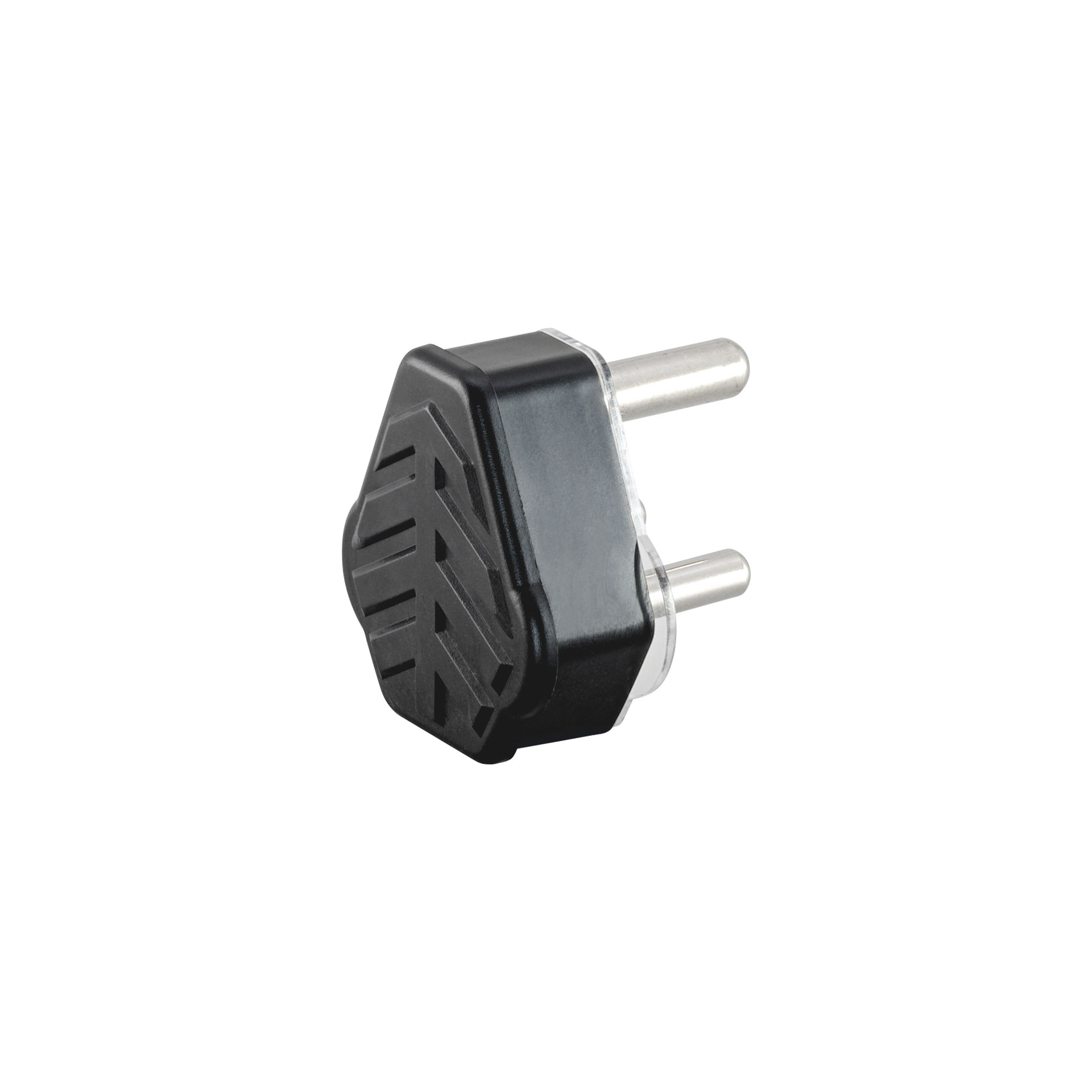 16A 3-PRONG PLUG - BLACK