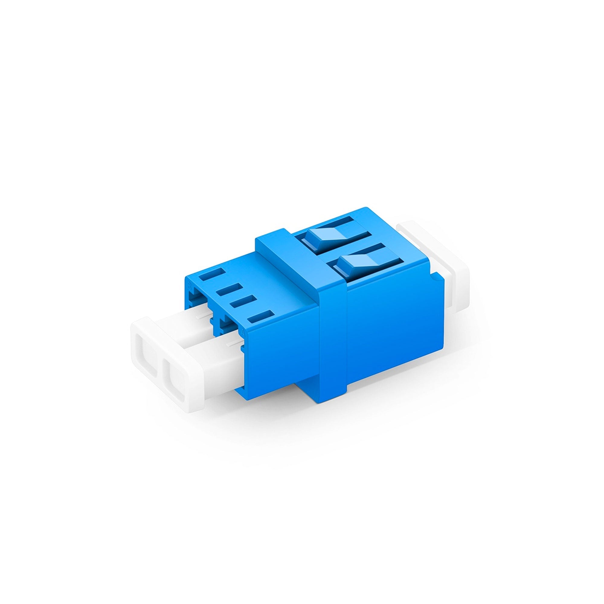 LC/UPC to LC/UPC Duplex Single Mode Adapter without Flange