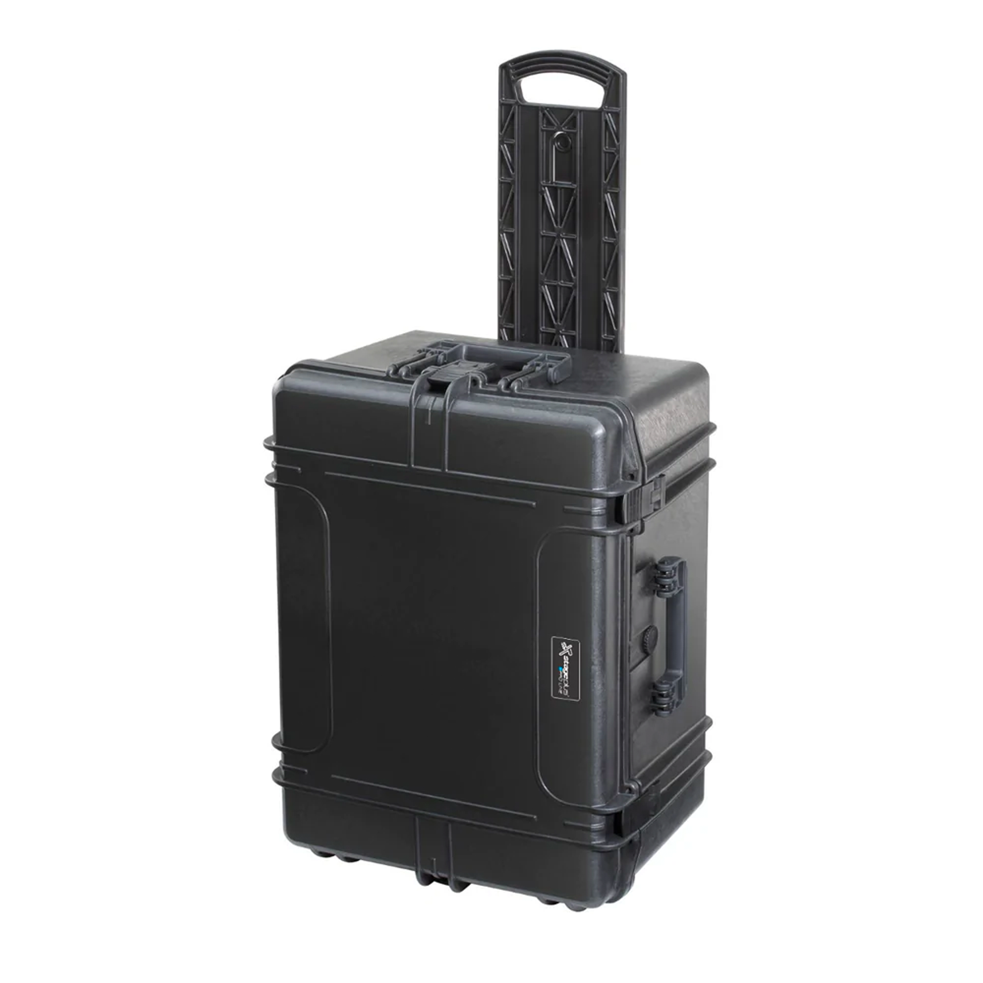 Stage Plus PRO 620H340HDSTR Black Trolley Case, High Density Cubed Foam , ID: L620xW460xH340mm