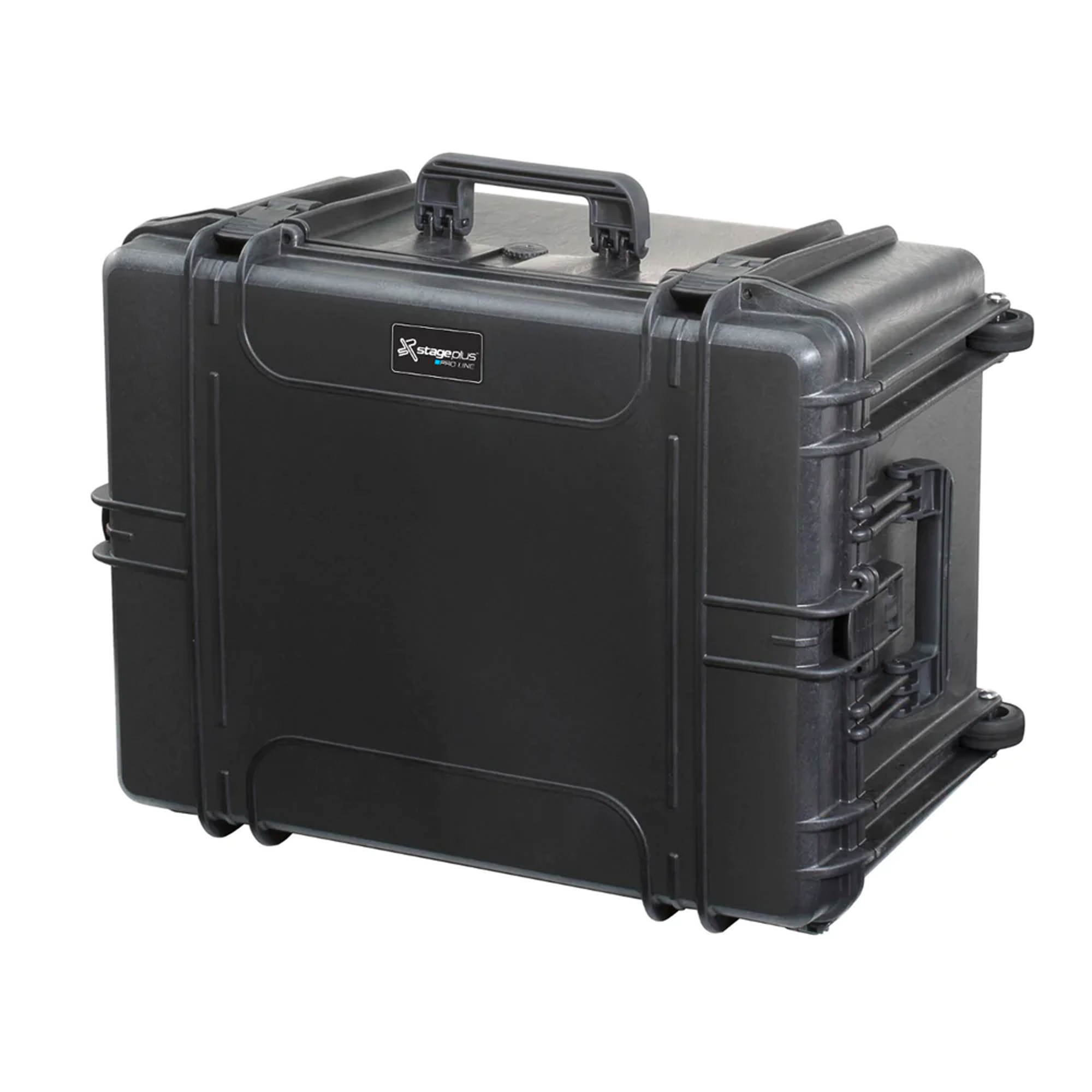 Stage Plus PRO 620H340S Black Trolley Case w/o Ext. Handle, Cubed Foam , ID: L620xW460xH340mm