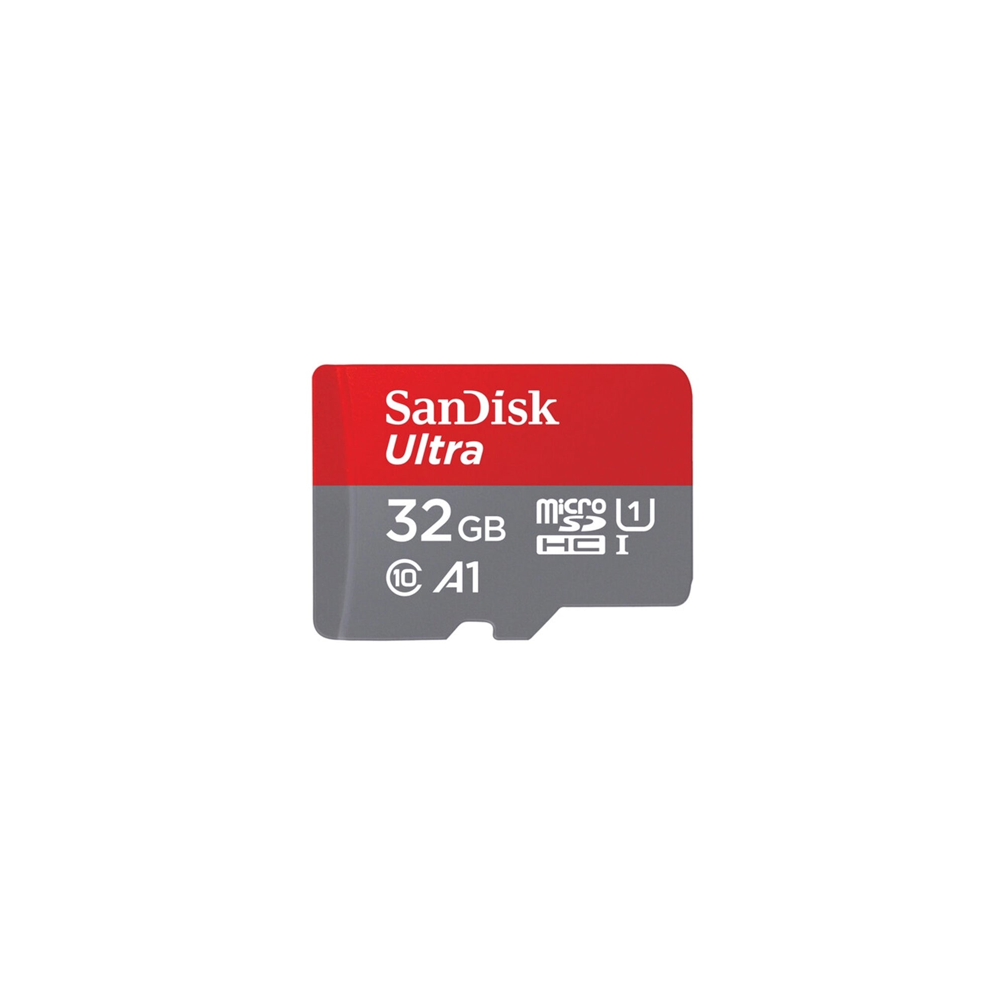 SanDisk Ultra microSDHC, 32GB, U1, C10, A1, UHS-1, 120MB/s R, 4x6, 10Y