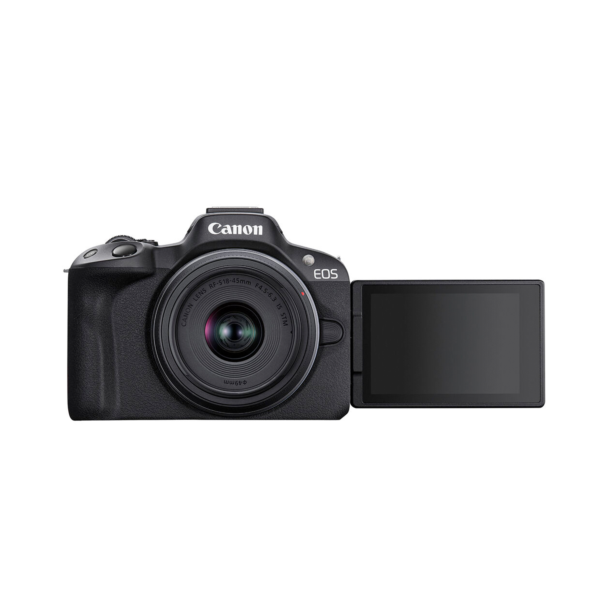 Canon EOS R50 Mirrorless Camera with 18-45mm and 55-210mm Lenses (Black)