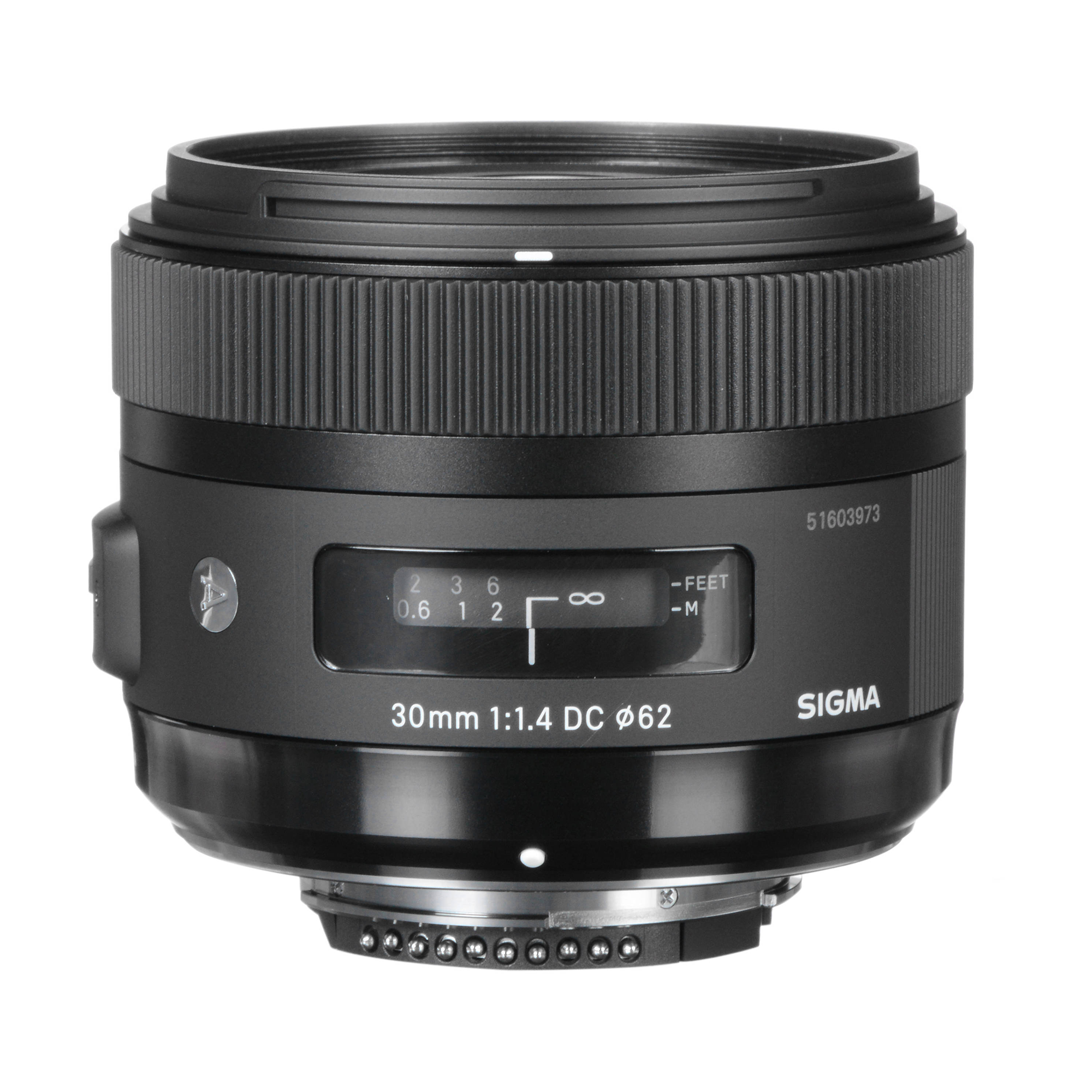 Sigma 30mm f/1.4 DC HSM Art Lens for Nikon F