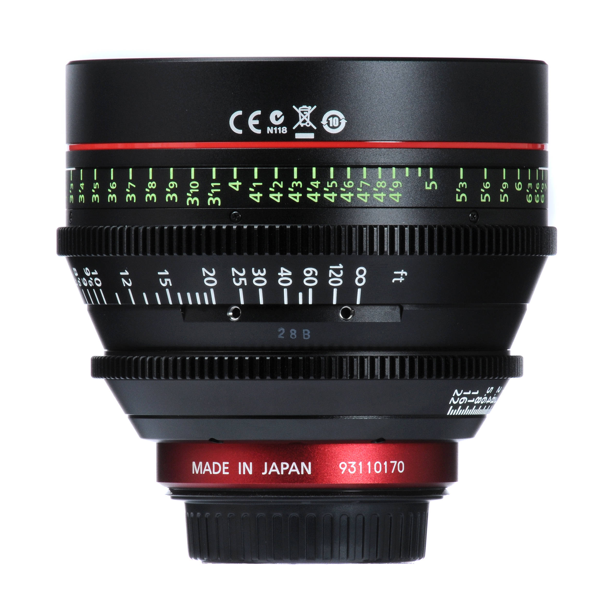 Canon CN-E 85mm T1.3 L F Cinema Prime Lens (EF Mount)