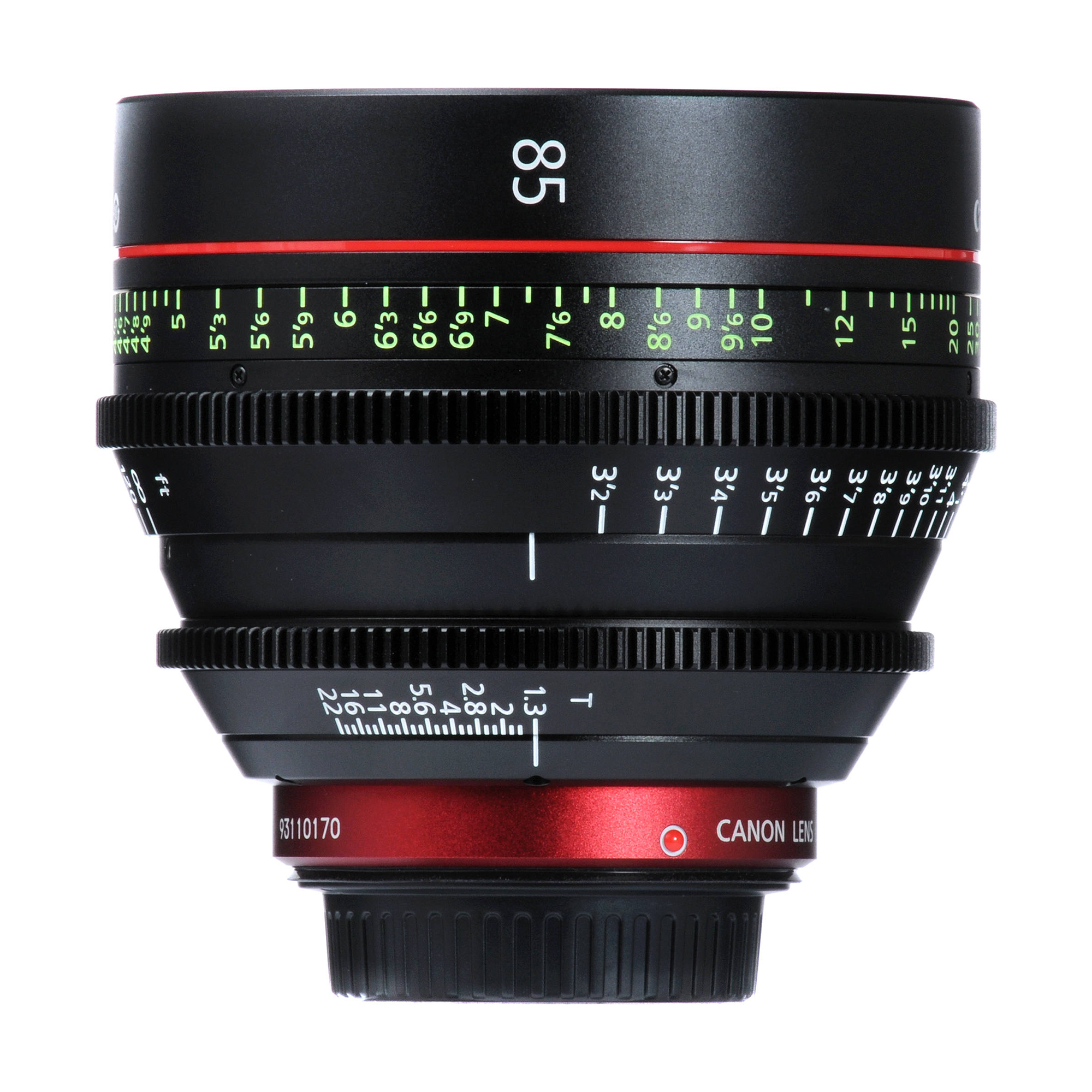 Canon CN-E 85mm T1.3 L F Cinema Prime Lens (EF Mount)