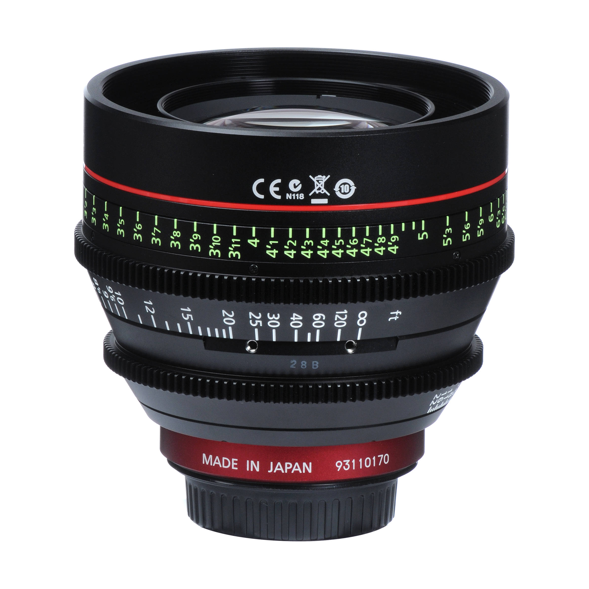 Canon CN-E 85mm T1.3 L F Cinema Prime Lens (EF Mount)