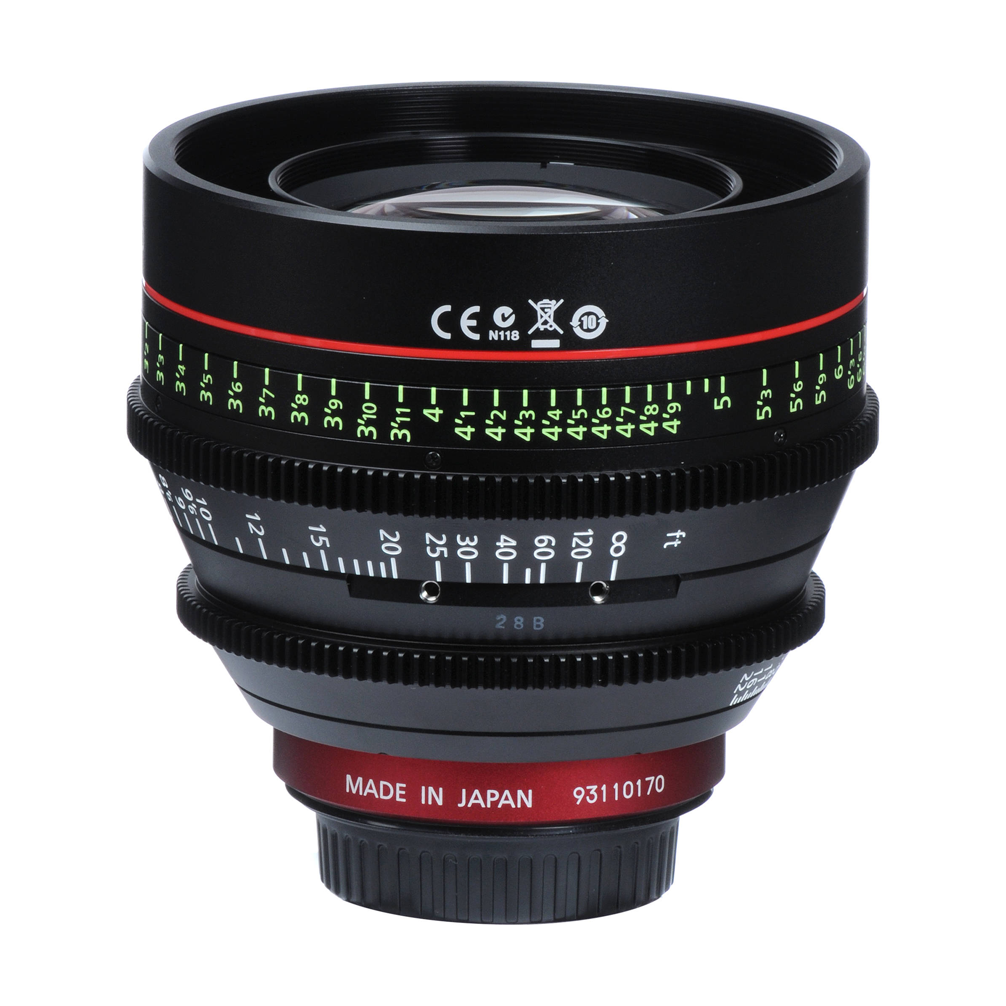 Canon CN-E 85mm T1.3 L M Cinema Prime Lens (EF Mount)