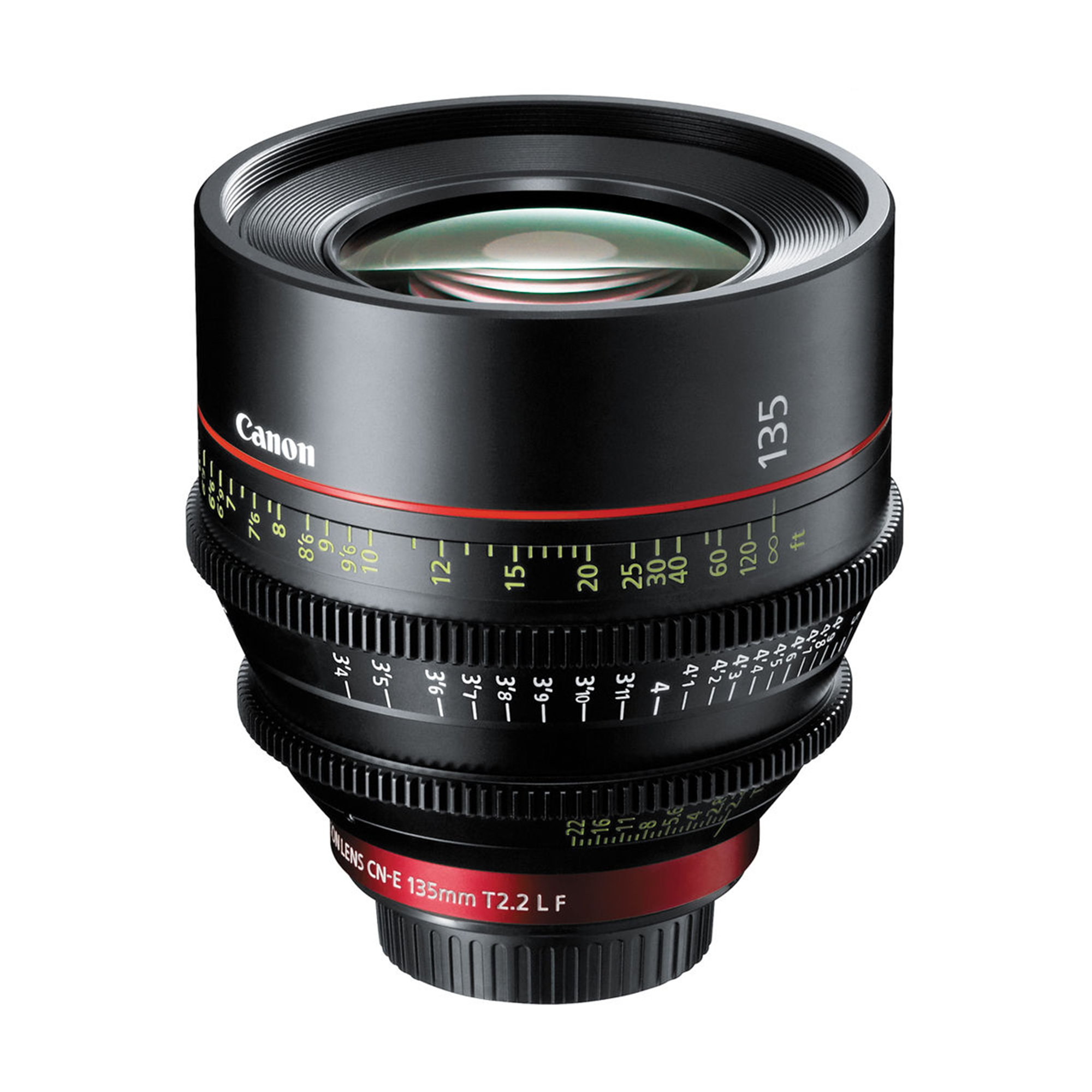 Canon CN-E 135mm T2.2 L F Cinema Prime Lens (EF Mount)