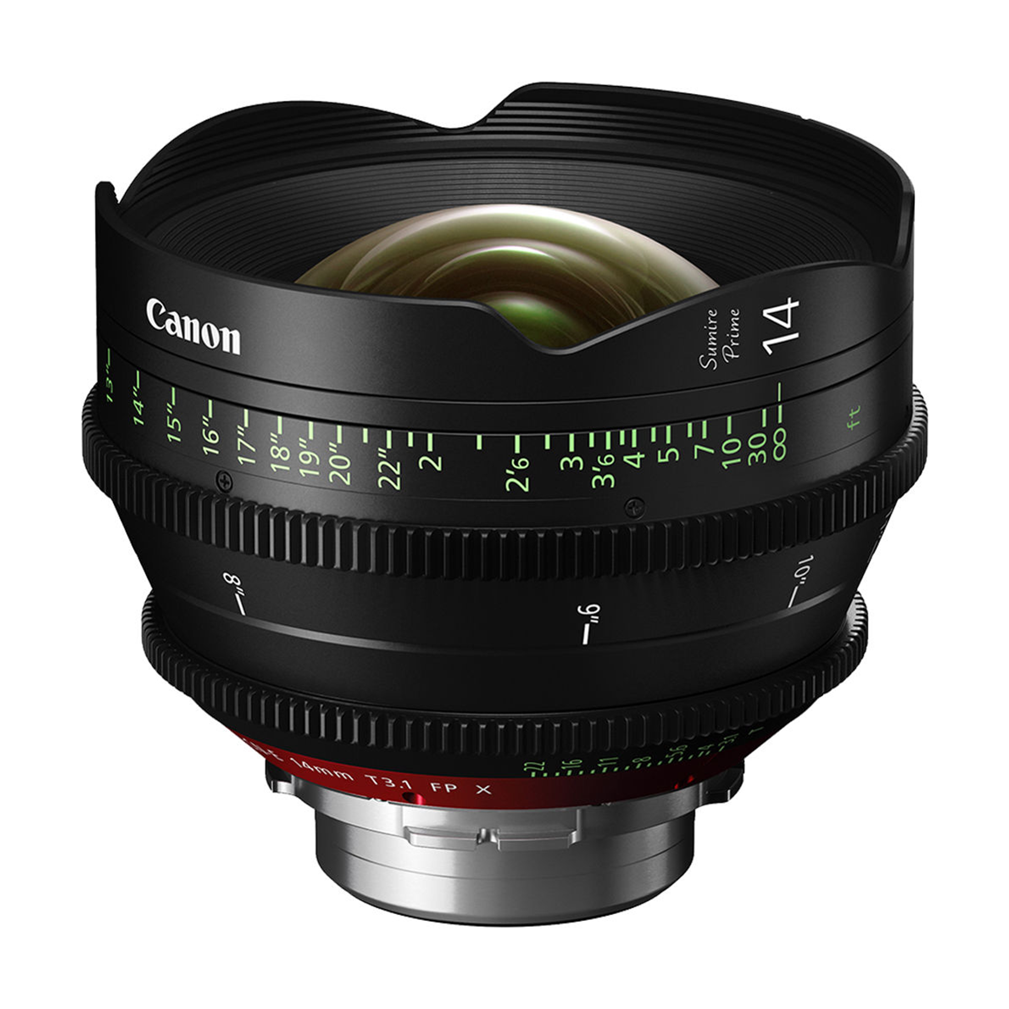 Canon 14mm Sumire Prime T3.1 (PL Mount, Feet)