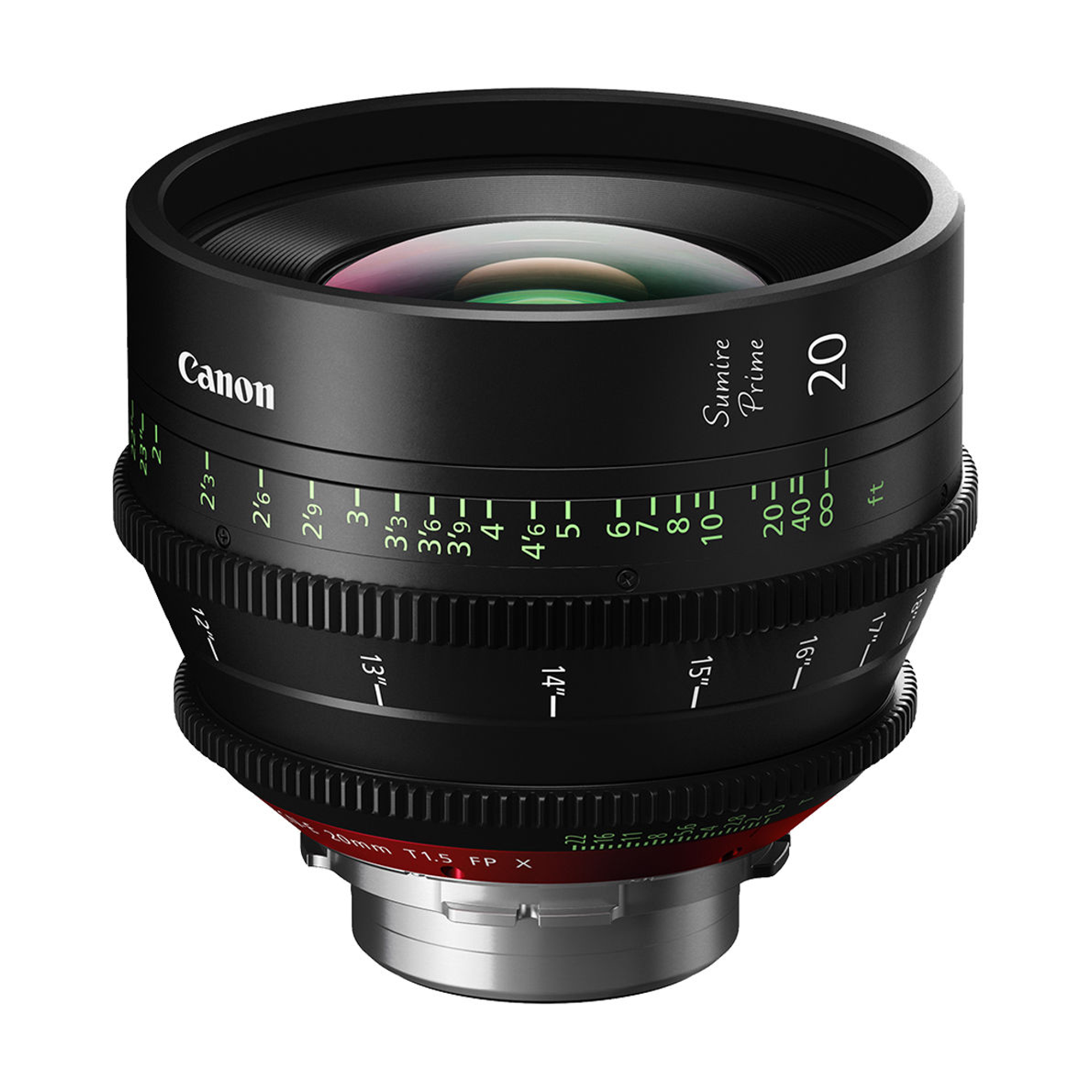 Canon 20mm Sumire Prime T1.5 (PL Mount, Feet)