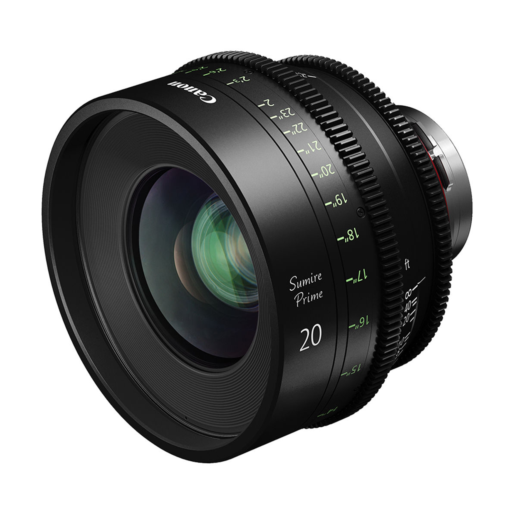 Canon 20mm Sumire Prime T1.5 (PL Mount, Feet)