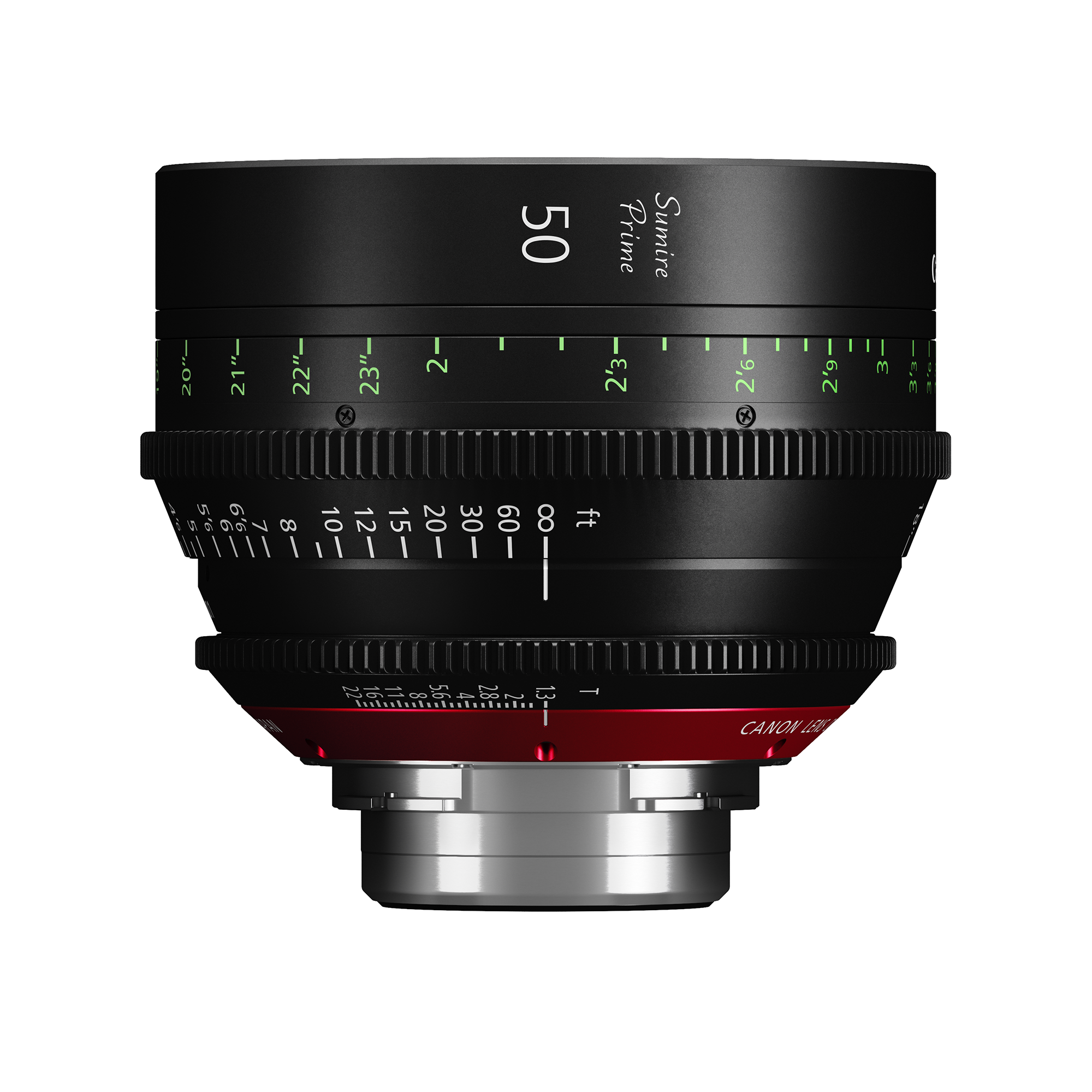 Canon 50mm Sumire Prime T1.3 (PL Mount, Metres)