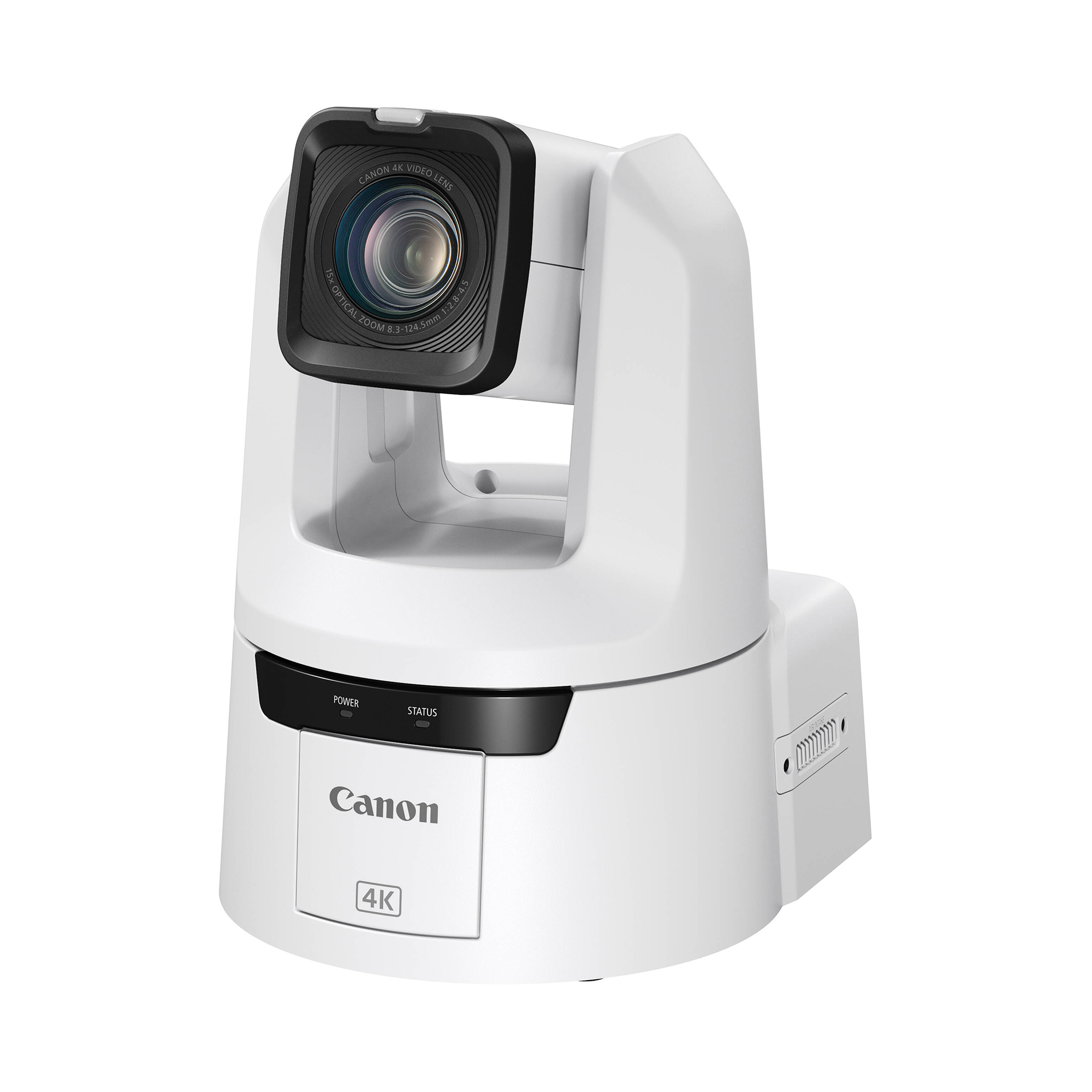 Canon CR-N500 Professional 4K NDI PTZ Camera with 15x Zoom (Titanium White)